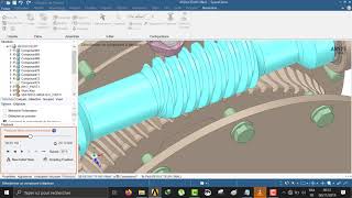 Worm Drive Gearbox Simulation