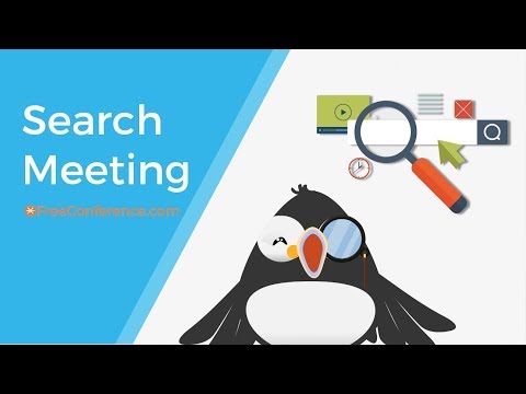 Search Meetings