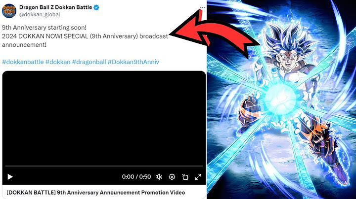Dokkan Now Special 9th Anniversary & Global Dokkan Sync With JP! Dragon Ball Z Dokkan Battle News