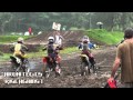 Wide open  extreme motocross from tahiti