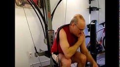 Squats on the Bowflex Blaze Using the Leg Press Belt