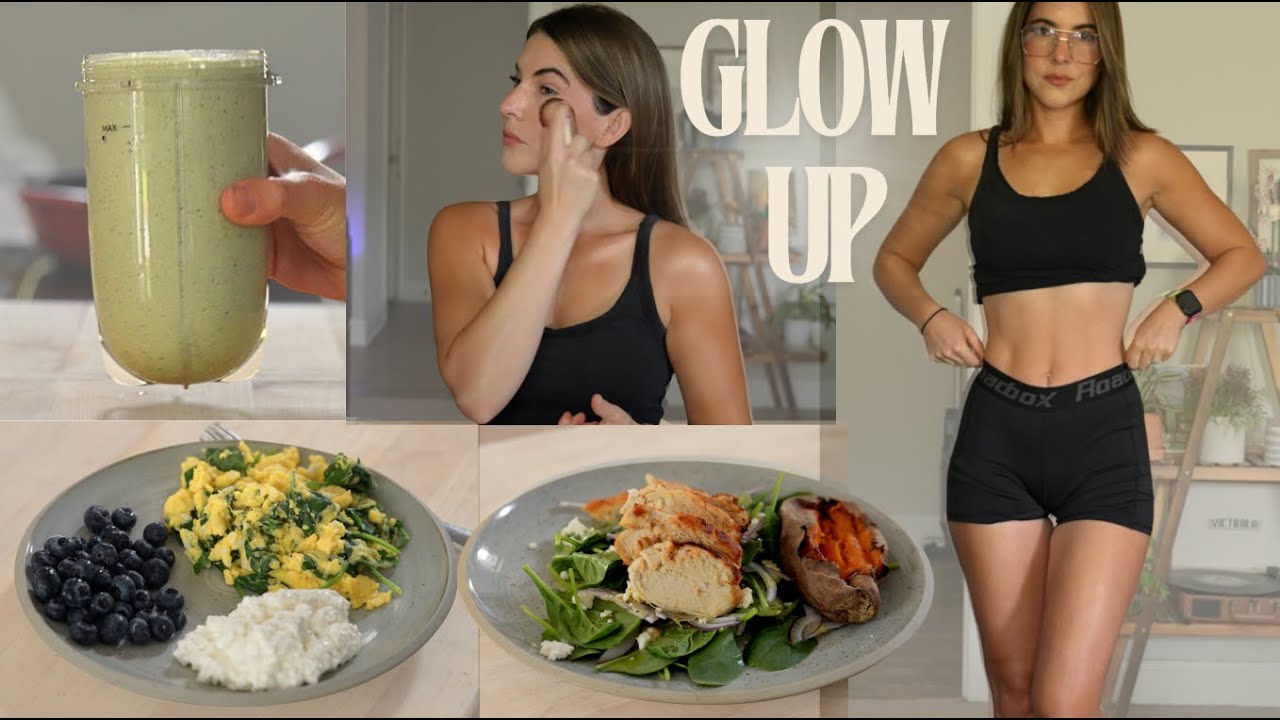 GLOW UP ✨ Wellness & Beauty Routine  - Diet, Workout, Glowy Beauty Favorites