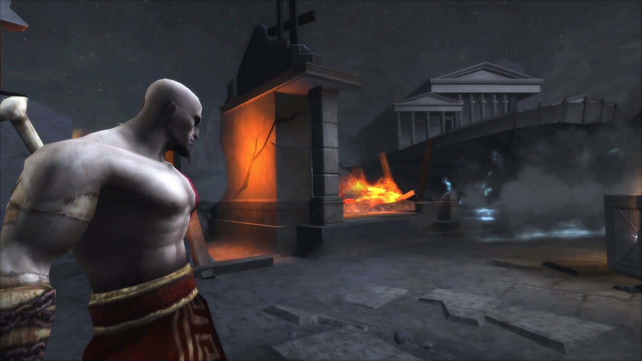 God Of War Chains Of Olympus Walkthrough - Part 2 The City of Marathon 