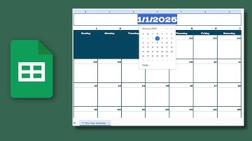 How to Create Your Calendar in a Google Sheet
