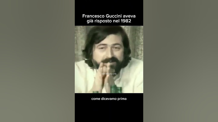 La risposta di Guccini a Jovanotti 42 anni prima...