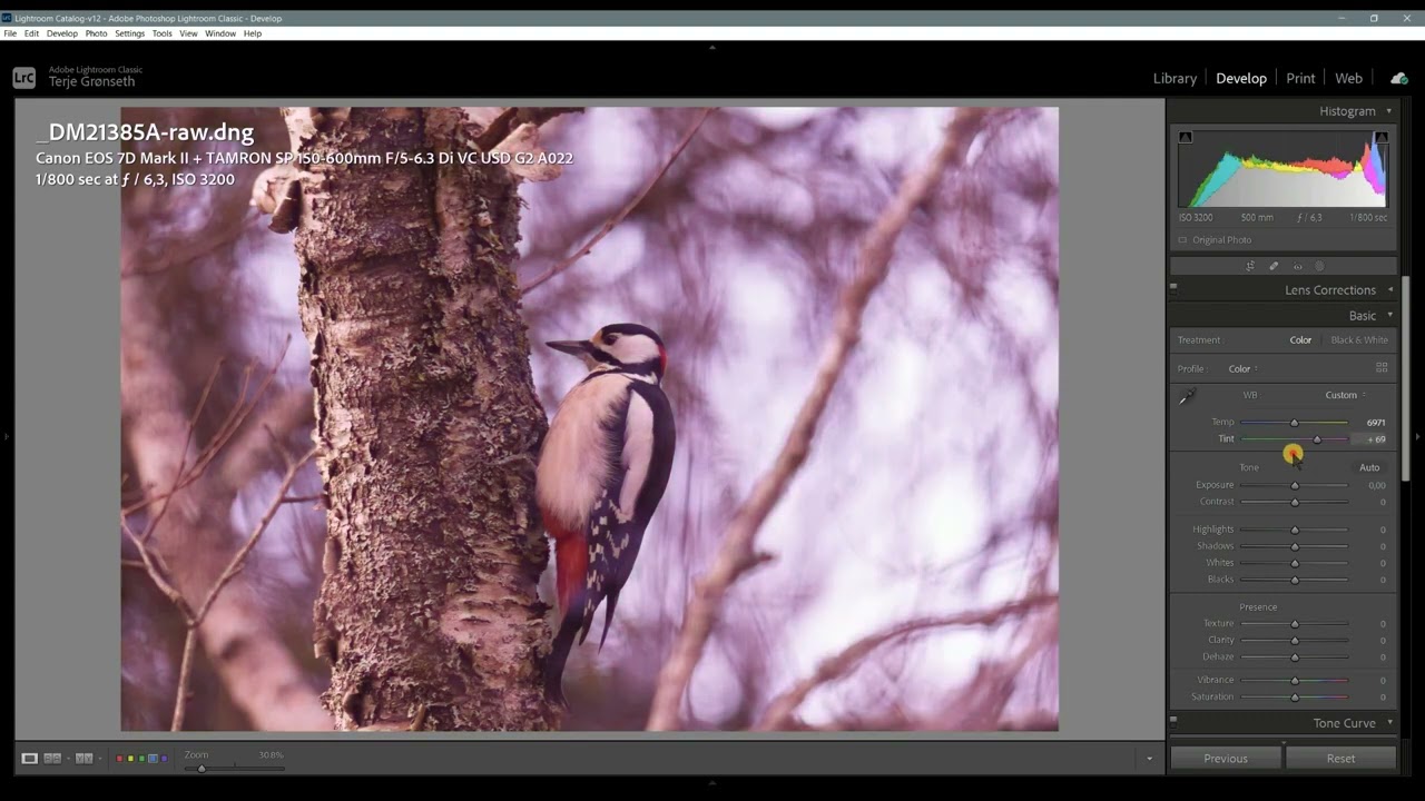 En enkel bilderedigering