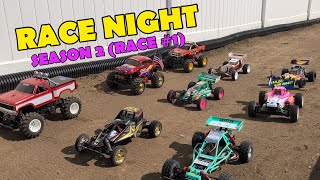 e193: RACE NIGHT (Season 2 Race 1) Vintage RC Racing