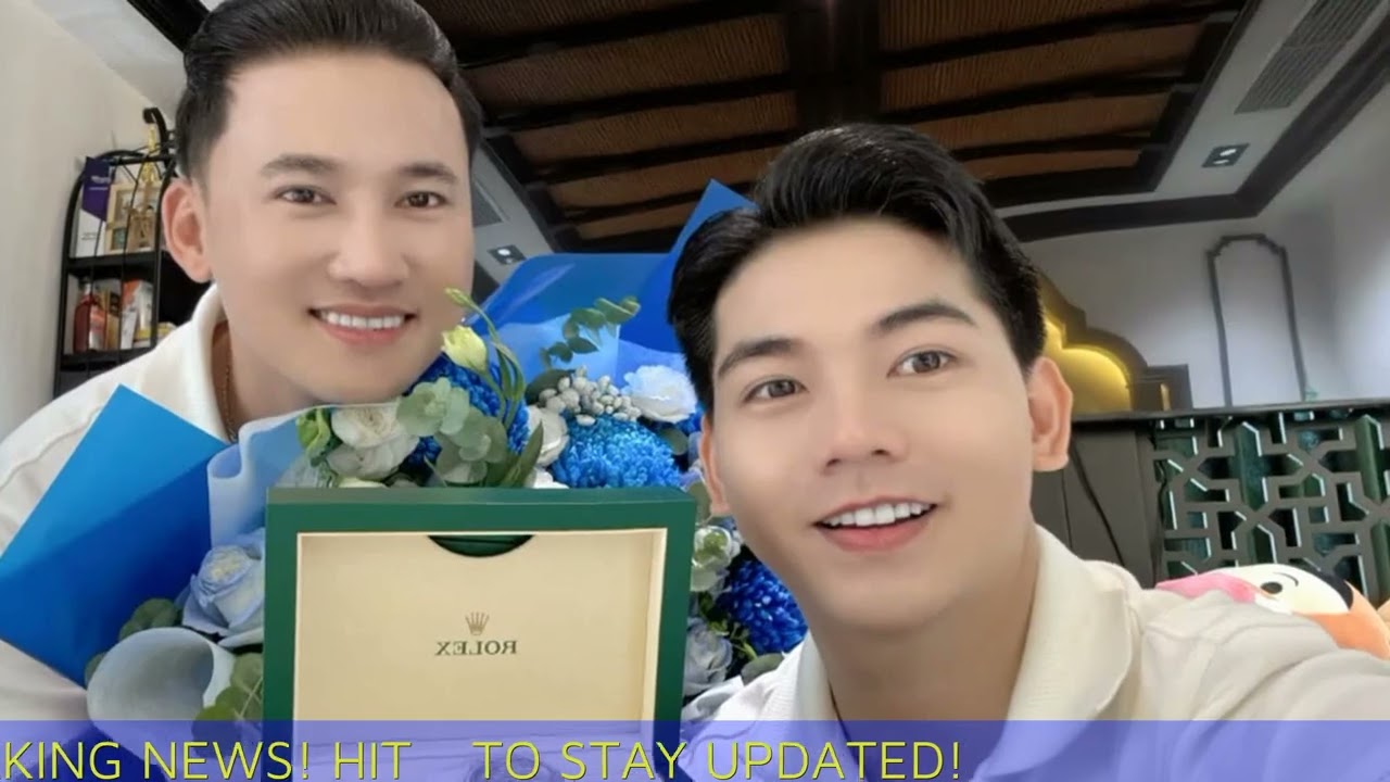 Thanh Đoàn tặng Hà Trí Quang đồng hồ vàng nguyên khối gần 2 tỷ đồng, gửi gắm tình yêu vĩnh cửu dịp V