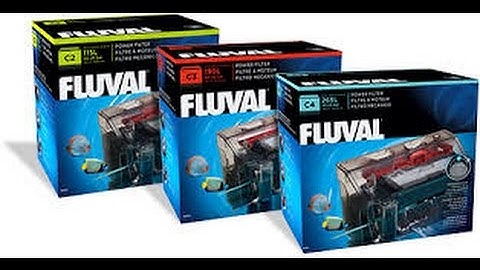 Fluval C Series Clip-On Aquarium Filters