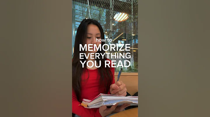 HOW TO MEMORIZE *EVERYTHING* YOU READ