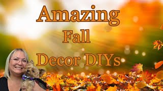 AMAZING FALL DECOR DIYS/JUST OUR IMAGINATION CHALLENGE