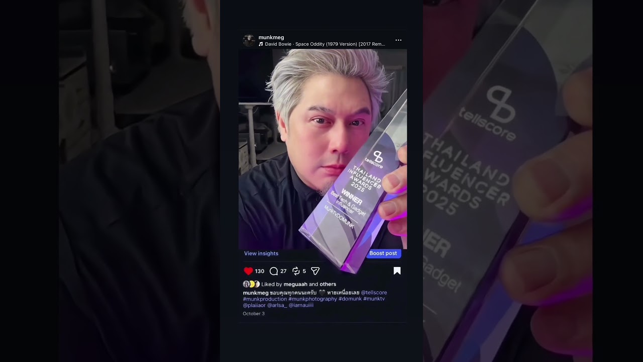 THAILAND INFLUENCER AwardS in 3d 