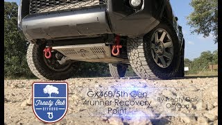 Treaty Oak Off Road 5th Gen 4Runner Front Recovery Point Install