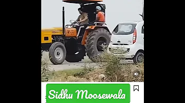 Sidhu Moosewala in Tractor ❤️#295#syl#sidhumoosewala#tractor#shorts