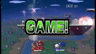 Finally figured out how to beat Meta Knight in Brawl
