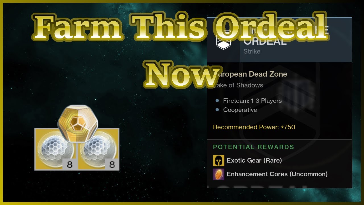 Destiny 2: Farm This Nightfall Ordeal Now | Lake of Shadows Nightfall | Season of the Arrivals