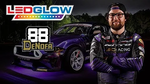 LEDGlow | Formula Drift Driver Chelsea DeNofa's LEDGlow Illuminated Mustang RTR