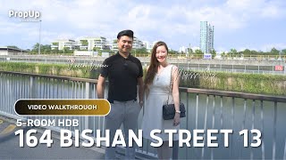 164 Bishan Street 13 HDB Video Walkthrough - Vincent Woon & Melissa Ong