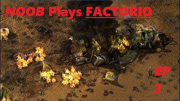 Noob Plays Factorio EP2   We Need More Rocket Fuel!