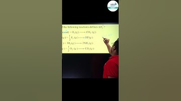 Which of the following reaction defines ∆H°f? | #Shorts | Infinity Learn NEET