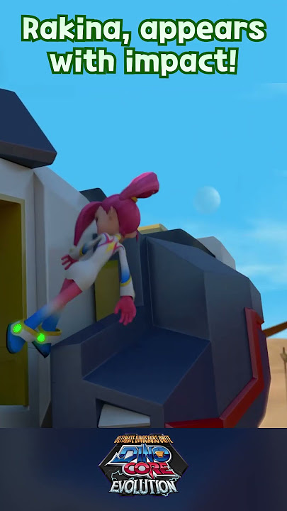 Rakina, appears with impact! I dinocore I season4 #dinocore #shorts