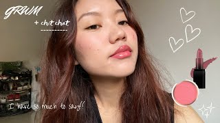 A chitchat GRWM +  what's been going on in my life♡🧸⭐︎