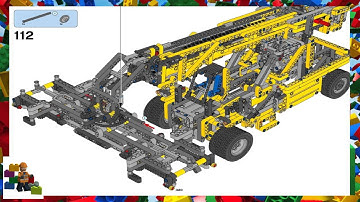 LEGO instructions - Technic - 42009 - Reach Stacker (Book 4)
