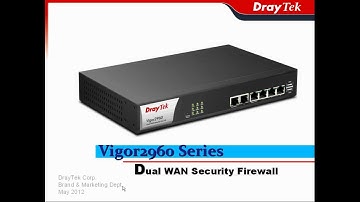 Vigor2960 Series - Management