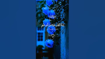 سورة القدر #حالات_واتس #اكسبلور #راحه_نفسيه