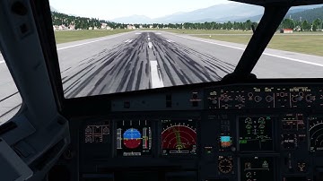 LOWI 08 Visual Approach | X-Plane 12 | ToLiss A319 | BSS CFM Soundpack | High Graphics