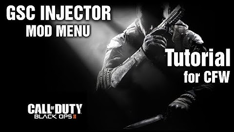 [Tutorial/PS3/CFW] BO2 How To Inject "GSC Mod Menus" into your game through "GSC Studio" on your PC