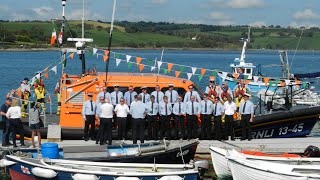 The Lifeboat Song - Home From The Sea - Ceremony of Courtmacsherry Lifeboat 13-45 Val Adnams - Cork