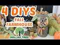 🍂4 DIY DOLLAR TREE FALL DECOR CRAFTS~CUTE CENTERPIECE 🍂 Olivia's Romantic Home DIY