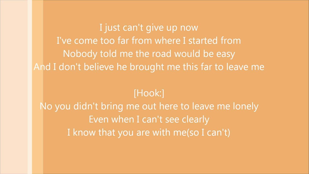 Mary Mary Can t Give Up Now Lyrics YouTube Mary Mary Can t Give Up Now Lyrics YouTube