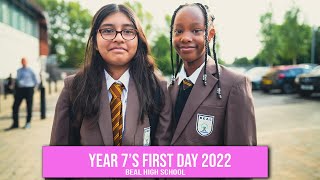 Beal High School - Year 7's First Day 2022