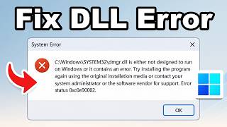 How To Fix DLL Is Either Not Designed to Run on Windows or It Contains an Error (Step By Step)