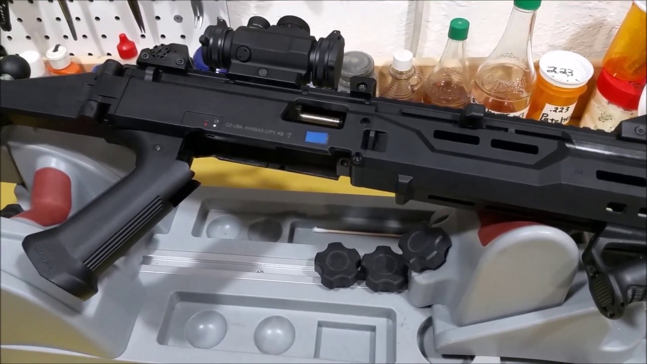 CZ Scorpion Trigger Spring, Reverse Safety, and Trigger Polish