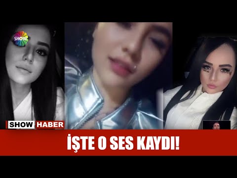 İşte o ses kaydı!