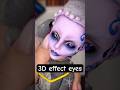 How to make 3D eyes Monster High OOAK #doll #ooak #dollmaker #dollartist #monsterhigh