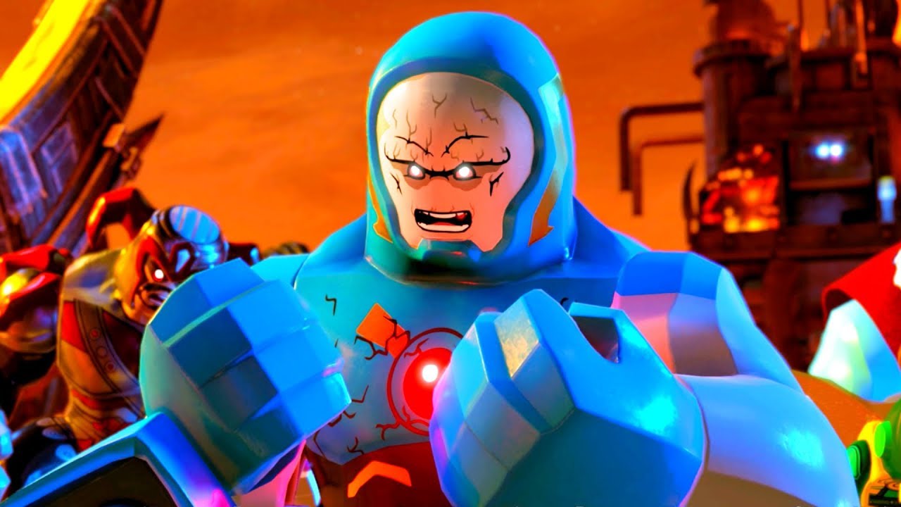 LEGO DC Super-Villains Defeat Darkseid The Final Boss & VILLAIN ENDING ...