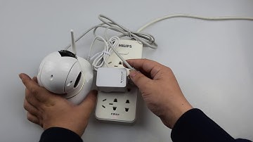 How to Configure VStarcam Security Camera C38S ethernet cable Connection