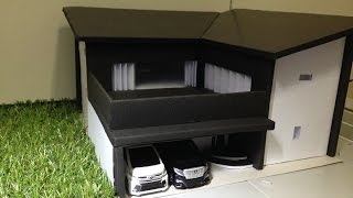 手作りのトミカタウンのアイデア。自作で遊べるトミカのまちづくり