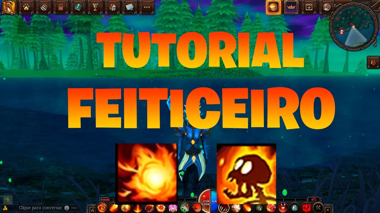 TUTORIAL DE FEITICEIRO DE FOGO PT 2- VILLAGERS AND HEROES