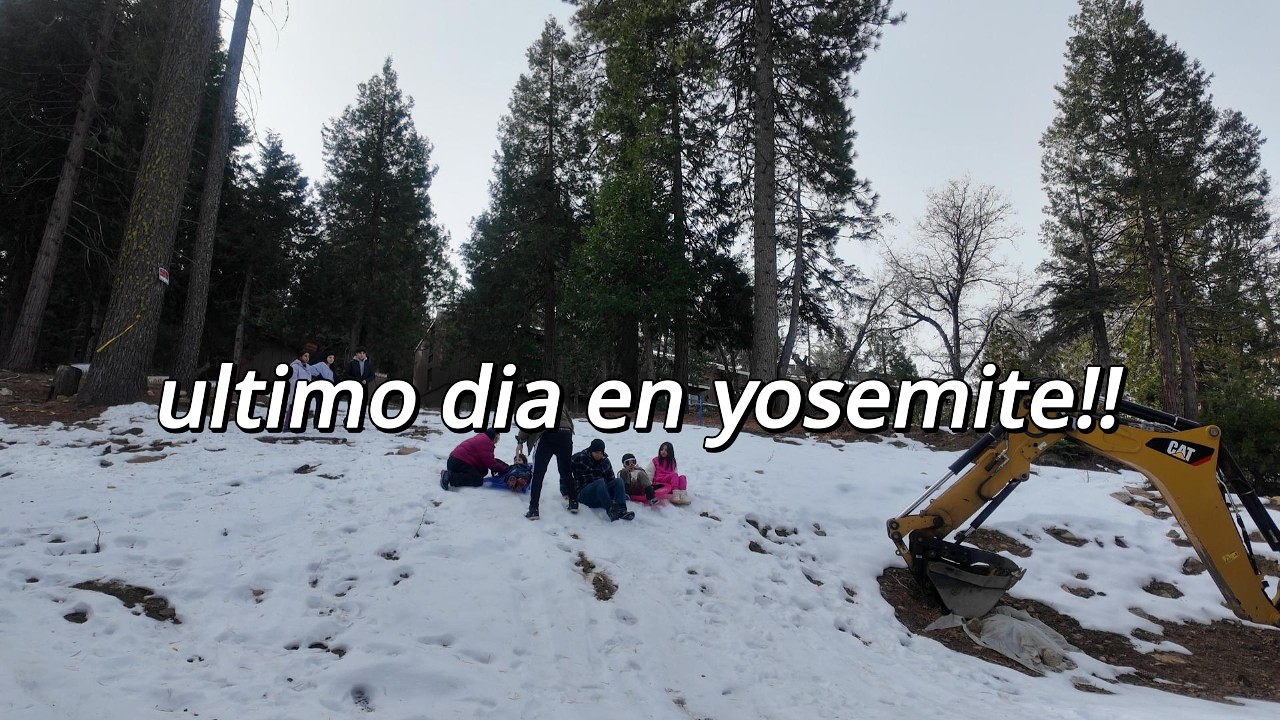 ULTIMO dia en YOSEMITE🌲🏔️/ DESPEDIDA de la FAMILIA!!