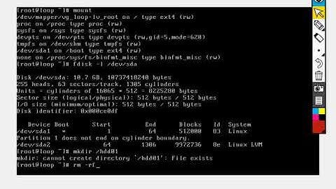 Loop Avoidance Nanda Linux Disk Partition Basic