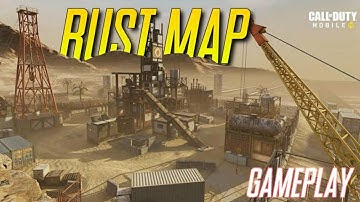*NEW*  RUST MAP DOMINATION MATCH GAMPLAY || CALL OF DUTY MOBILE !!
