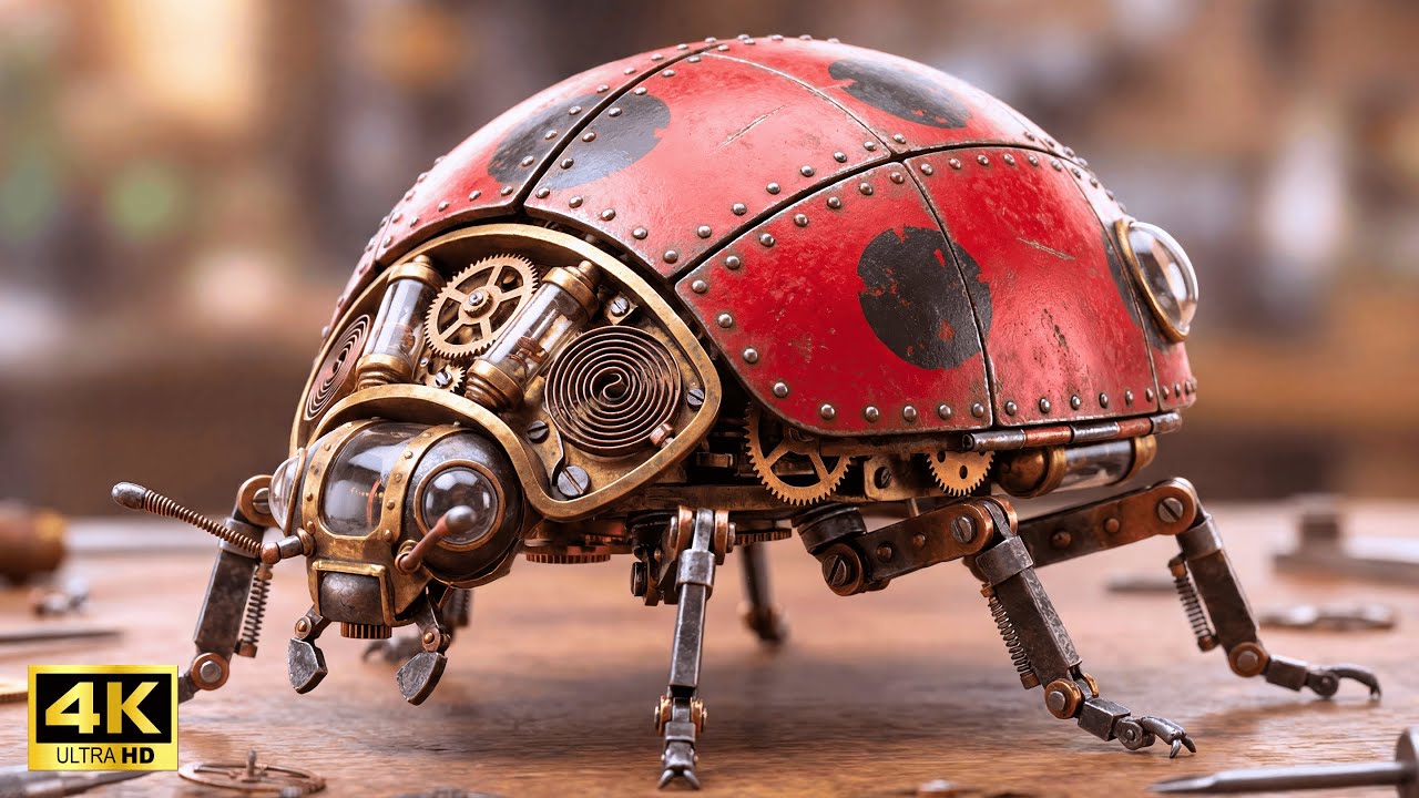 Can Mechanical Creatures Live in Harmony with Nature? | New Art & Music