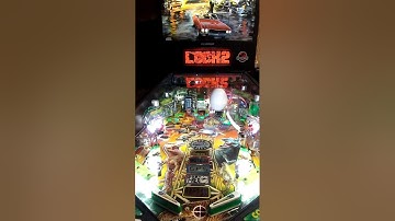 The Lost World. Jurassic Park  Sega pinball machine