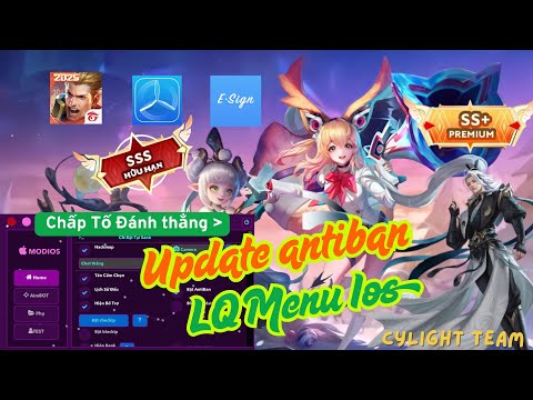 Cập Nhật IPA Esign Hack Map Liên Quân iOS Mới: Menu Update Antiban, Đánh Thẳng Chấp Tố (Tối đa 15 từ)