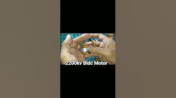 2200Kv BLDC Motor & 6 Inch Propellers Unboxing